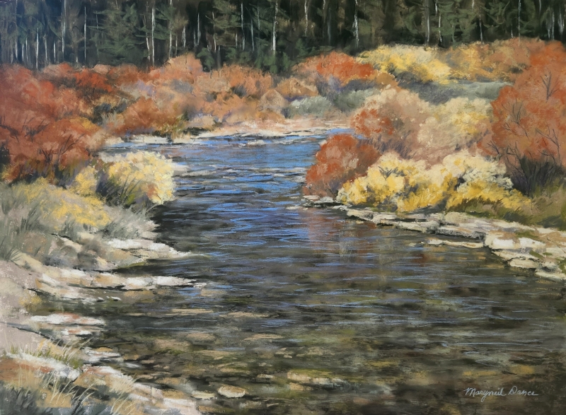 Trout Heaven by artist Maryneil Dance